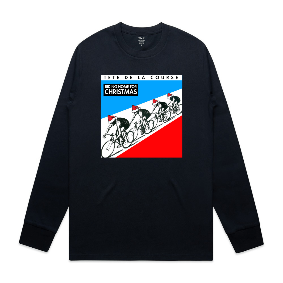 TDLC Kraftwerk "Riding Home For Christmas" Long Sleeve T-Shirt