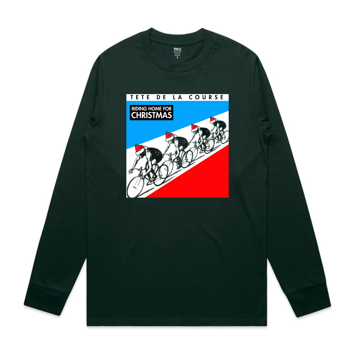 TDLC Kraftwerk "Riding Home For Christmas" Long Sleeve T-Shirt