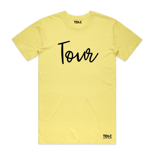 TDLC Le Tour premium yellow t-shirt