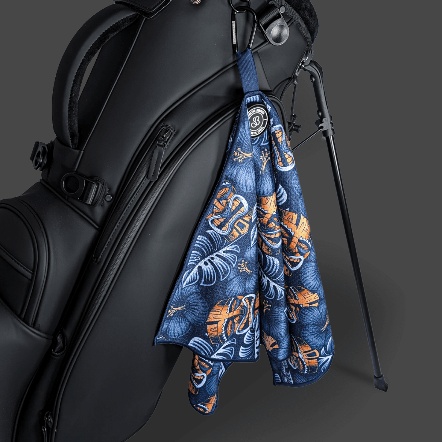 Tiki Gold Magnetic Golf Towel