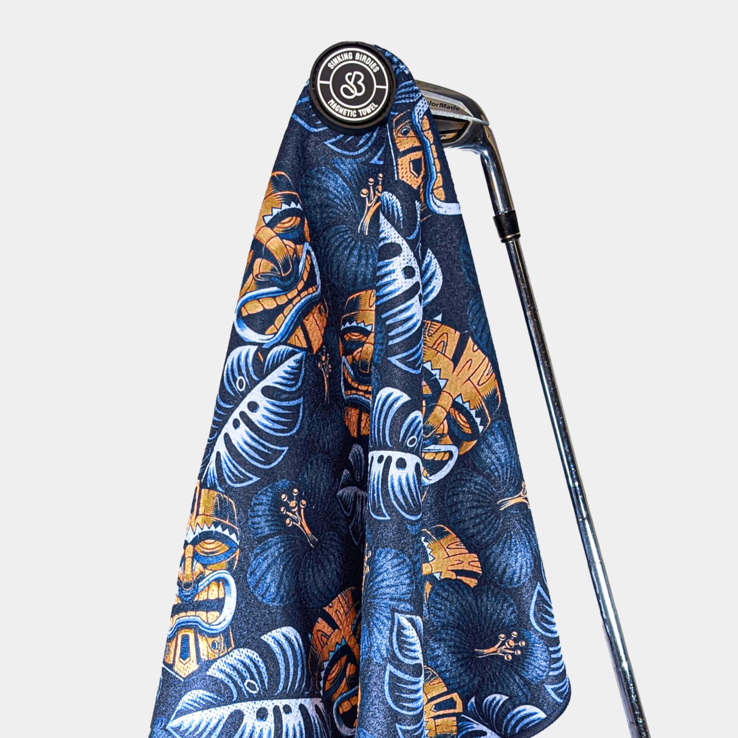 Tiki Gold Magnetic Golf Towel